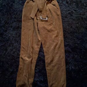 brown corduroy pants